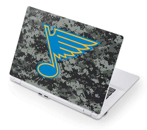 NHL St. Louis Blues Camo Acer Chromebook Skin